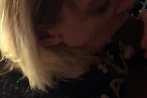 Do you want your stepmom to reward you with a sloppy interracial blowjob and big black cock cumshot surprise?