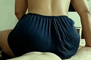 so this guy keeps pounding his stepsister's ass even though she says it hurts too much in their homemade anal session outdoors