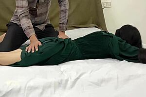 Intense fucking of my 18+ young stepsister's pussy alone in her room at night.