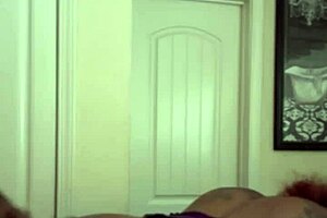 Amateur couple does hair pulling backshots with big cock pounding bent over pussy for juicy creampie cumload.