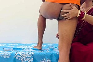 Cute Saree Bhabhi Turns Naughty With Devar For Rough Hard Sex After Smoking In Hindi