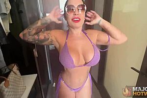 Horny Brunette Milf Monica Santhiago Deepthroats Rome Majors Huge Cock Before Fucking Doggystyle Bent Over Licking Riding Cowgirl Cunilingus Italian