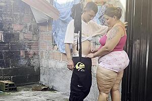 starker fick f�r latina chia mit sperma im mund with rough doggystyle anal gaping and cum in mouth