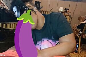 Big booty brown skin girl sucked my dick and made me cum effortlessly while talking dirty 😈🍆💦