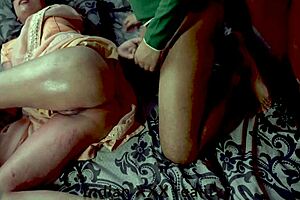 Hey, check out this xxx indian step mom in hindi family action with dirty talk.