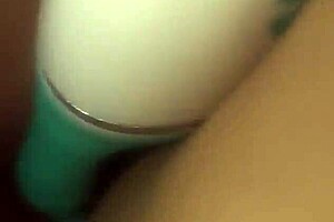 Hot milf squirting with vibrator in pov couple scene