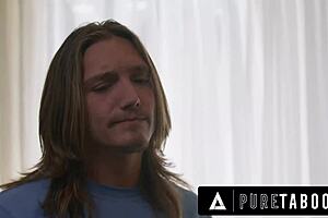 Pure Taboo features hot Asian stepsis Lulu Chu taunting pervy stepbro during intimate moment with stepmom's nudes.