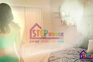 Hey roomie, wanna share benefits with this tattooed brunette in doggystyle pov creampie?