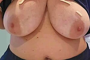 Nurse With Huge Natural Tits Plays And Screams Wildly