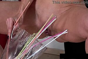 Wet and pissy with cynthia, dripping panties in kitchen heels?