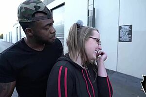 Watch horny student Rome Major pound sexy teacher Andi Ray with big cock interracial fucking and deepthroat!