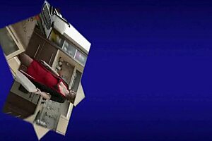 Blonde mature milf delivers virtual sex handjob to lover causing cumshot without hands on webcam. Big natural tits fingering hairy pussy close up in stockings fetish.