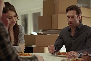 Oh Wow, This Con Couple Meets A Cunning Cougar For Intense Face Sitting And Domination In Taboo Threesome Licking!