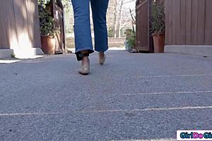 big tits lesbian parole officer facesits asian milf convict in office setting