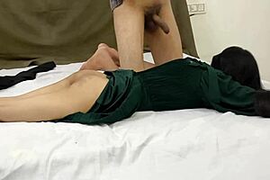 Intense fucking of my 18+ young stepsister's pussy alone in her room at night.