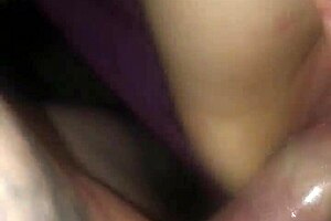 Hot milf squirting with vibrator in pov couple scene