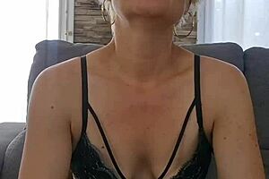 i'm showing off my sexy mature lingerie of the day in solo softcore tease. do you like it my dear i absolutely adore wearing it for you.
