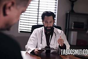 Does this busty blonde milf doctor get her pussy creampied in cowgirl ride at hospital?