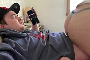 Assjob timer challenge failed in 3 minutes with premature cummer