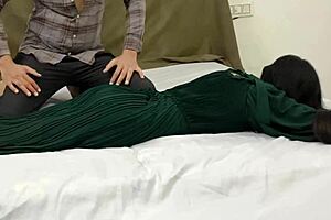 Intense fucking of my 18+ young stepsister's pussy alone in her room at night.