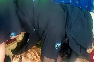 blacked dressed muslim desi bhabhi takes anal hardcore rough sex with indian devers cock in doggystyle pov 😈🍑