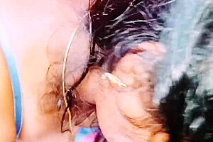 i cant resist giving my desi stepmom the best blowjob before our hardcore fucking with telugu dirty talks and big natural tits