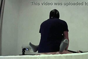 Hey, this milf takes cock in all three holes with cumshot on her pantyhose! 🍆💦