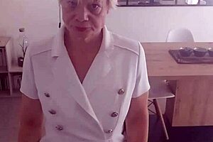 wearing stockings garter belt and body does this outfit please you