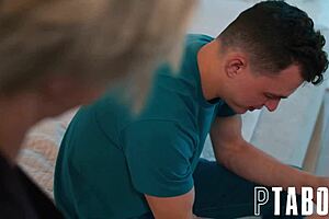 Awkward Attraction In Nina And Jamie's Uncomfortable Petite Big Ass Encounter