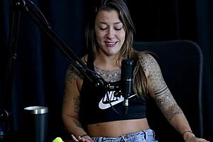 Flor de Damiana Naughty Interview with Vovo Moai in Porn Cast Brazil - Part 3