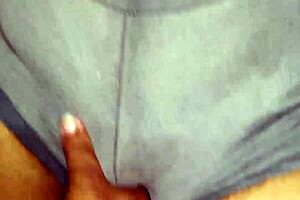 Look at my stepson's huge cock, says the hot big-titted mother-in-law as she grabs it eagerly.