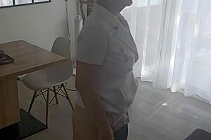 wearing stockings garter belt and body does this outfit please you