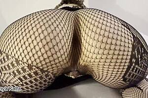 Big ass step mom seduces her step son for the first time. She gets fucked doggystyle in pov with tight pussy and natural tits.