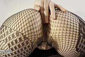 Big ass step mom seduces her step son for the first time. She gets fucked doggystyle in pov with tight pussy and natural tits.