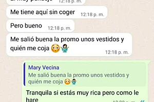 doña mary sends me whatsapp again so i record under her dress and fuck her