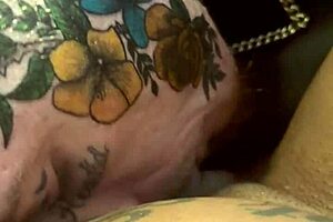 ebony stepmom tells white teen 18+ stepson to lick her tight pussy while dad works