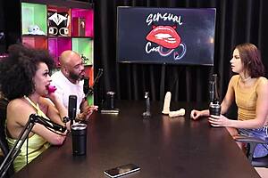 Debora Andrade shines in sensual cast moments part 3 on sheer red! 🔥😍