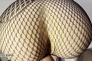 Big ass step mom seduces her step son for the first time. She gets fucked doggystyle in pov with tight pussy and natural tits.