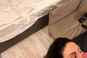 hot milf SUCKED stepson and FINISHED on face