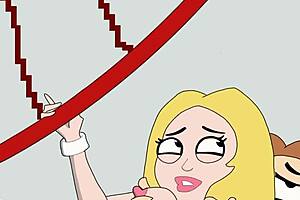 She let her son fuck her butt once, and now he's obsessed with it.