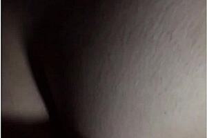 Amateur arab milf with shaved pussy gets her tight asshole fucked hard in interracial action. She ends up as the cumrag covered in hot loads.