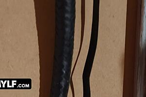 Penny Barber stars in wild 50 Shades of Grey porn parody with big tits milf in leather 😈