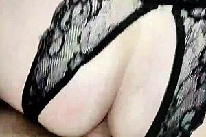 granny fat ass fucked hard after massage session