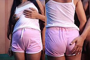 i feel the rush as big tit step sister fucks her step brother in wild indian desi action while families are out