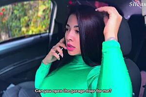 Hijastro Con Gran Polla Aprovecha Que Su Madrastra Est� Sola En Casa - Danner Mendez Silvana Lee