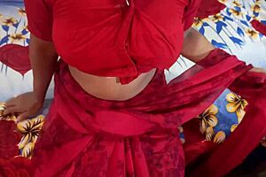 desi indian wife with big ass gets doggy style fuck from husband in homemade video