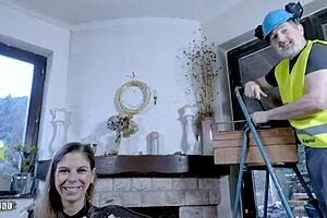 Selinah-Kyle the french young 18+ brunette joins ffm threesome for intense anal squirt double penetration with Alice Maze milf and Terry Kemaco.