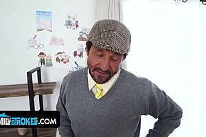 Step-Grandma Craves Spit-Roasting with Juicy Young Dicks