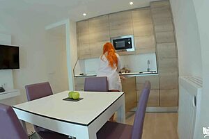 Stepmom Seduces Stepson Without Panties