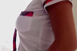 Colombian Latina MILF makes her first appearance, going viral with sensual moments alongside Nacho Vidal.